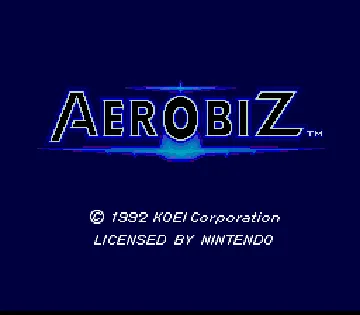 Aerobiz (USA) screen shot title